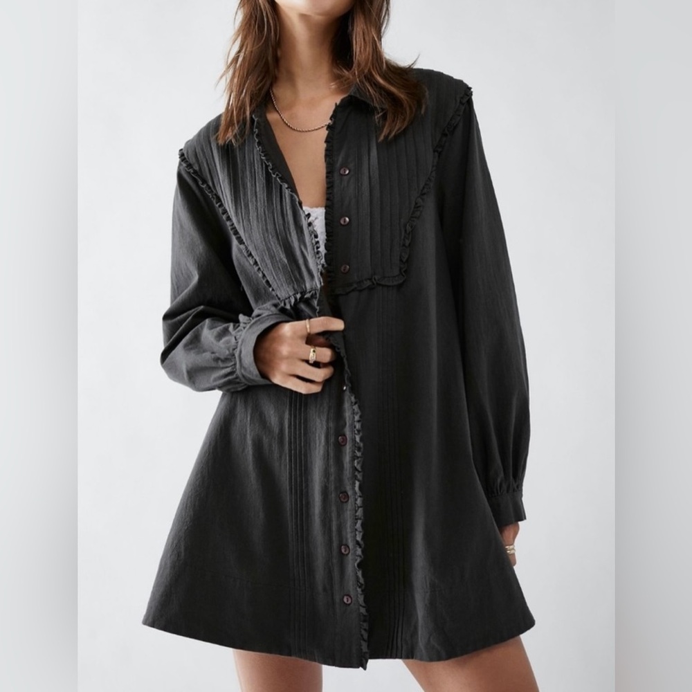 NWT Free People Button-Up Dress